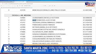INGRESANTES CEPRUNSA CICLO QUINTOS 2016