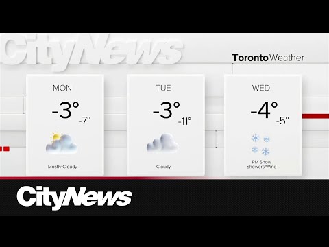 Scattered flurries across the GTA