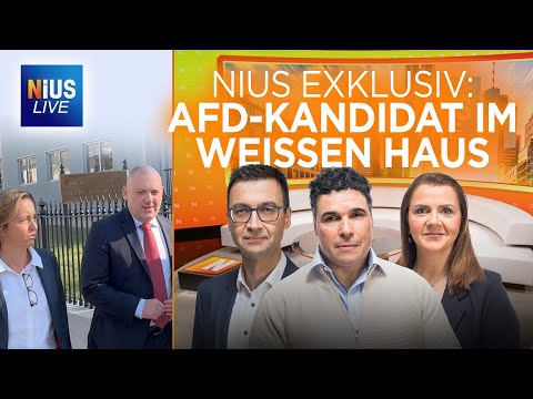 🚨US-Regierung empfängt AfD-Kandidaten Paul im Weißen Haus | NIUS Live am 16. September 2025