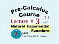 Natural Exponential Functions and Graphs