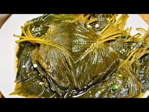 알면 평생 써먹는 깻잎 삭히는법!! 5분만에 담가서 1년 즐겨보세요. [깻잎소금장아찌 황금레시피]