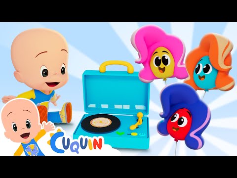 1,2,3 with the baby balloons | Educational videos