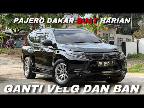 PAJERO HARIAN PAKE BAN KINTO DAN VELG TC105X