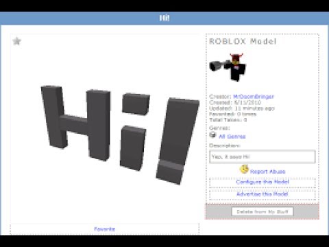 How To Get Offsale Models Roblox 07 2021 - free models roblox