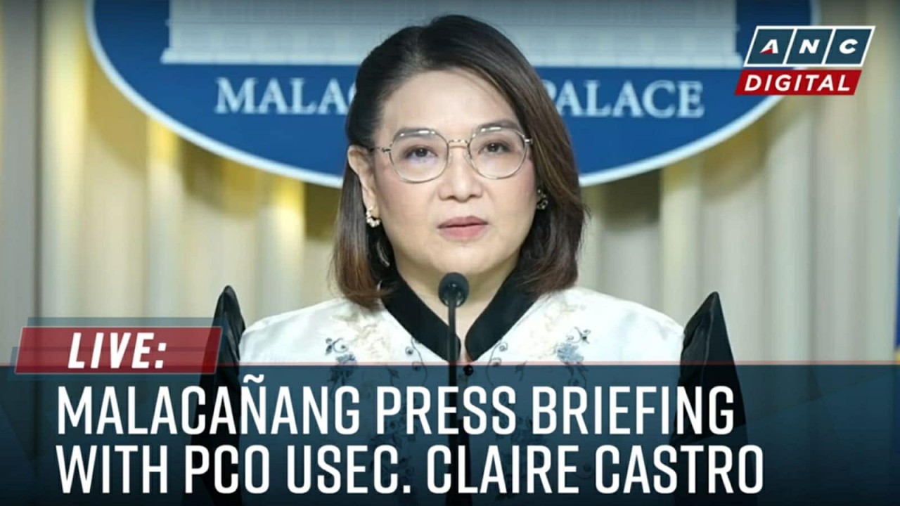 LIVE: Malacañang holds press briefing with PCO Usec. Claire Castro | August 20, 2026