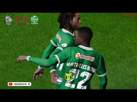 SANTOS X JUVENTUDE | GAMEPLAY EFOOTBALL PES2021 | 1080P 60FPS PC GAMER | TJR SPORT TV