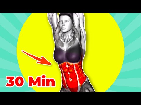 ➜ Shape an Hourglass Waist in 30 Minutes ➜ Standing Exercises!