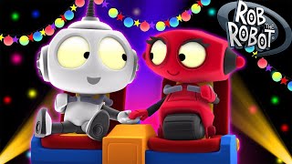The Fear-est Wheel of All! | Rob The Robot | Preschool Learning