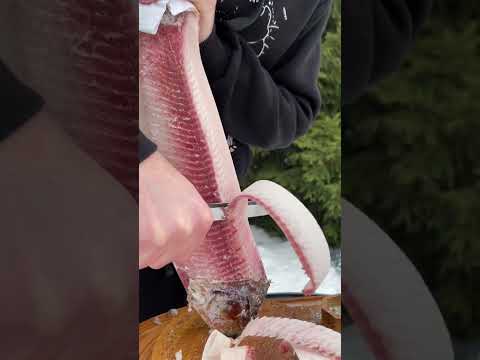 Строганина от Русичей, угадаешь рыбу? 🐟