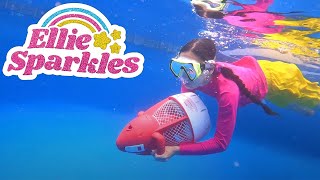 Piscina con diana | El Show de Ellie Sparkles