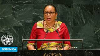 YouTube video thumbnail: Dominica - President Addresses United Nations General Debate, 81st Session