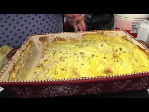 Green Chile White Chicken Enchiladas Video 2