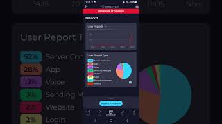 How to use the Downdetector tab in the Speedtest app to check for service outages #speedtestapp