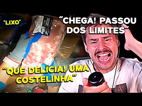 BRASILEIROS PEGAM CARNE DO LIXO NOS EUA! AAAHHHHH! CHEGA!