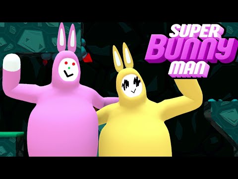 【2人実況】高速スーパーバニーマン。―Super Bunny Man― 雪山~洞窟編