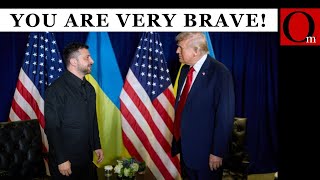 Трамп призвал сбивать самолеты РФ, а Зеленского назвал очень храбрым