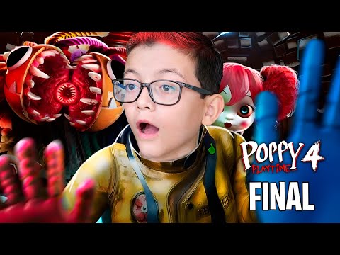 O FINAL DE POPPY PLAYTIME: CHAPTER 4 | Family Plays