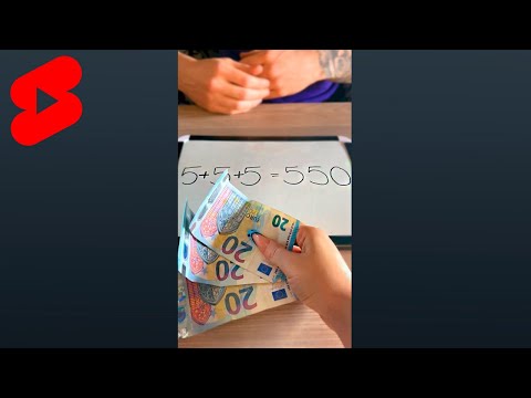 5 + 5 + 5 = 550? DUDO QUE PUEDAS RESOLVER ESTE ACERTIJO! #shorts