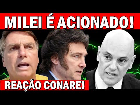 MILEI é ACIONADO C0NTRA MORAIS, REAÇÃO no CONARE direto do LOCAL e saiba TUDO QUE ACONTECEU DESSA...