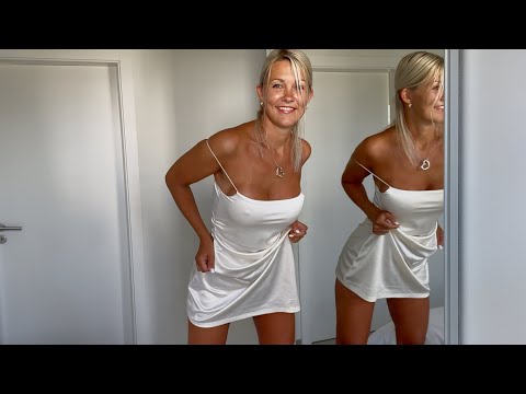 ✨ White Satin Mood | GRWM in My Favorite Elegant Dress ✨