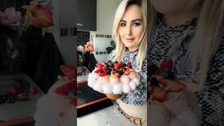 ‏pavlova aux fraises