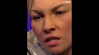 "Maybe I hit her too hard!" 👀