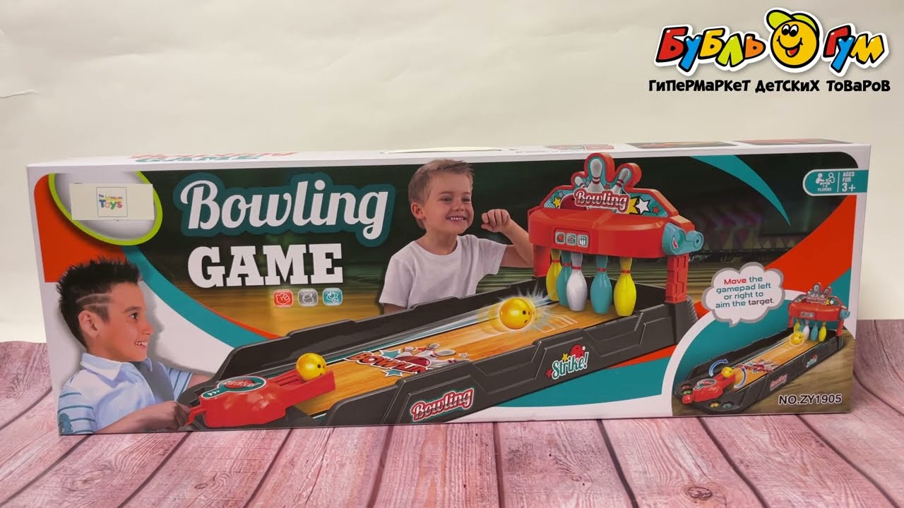 Игра настольная Kings Sport Боулинг с 3лет - видео