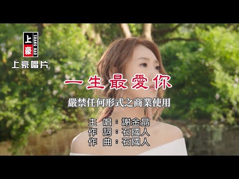 謝金晶-一生最愛你【KTV導唱字幕】1080p