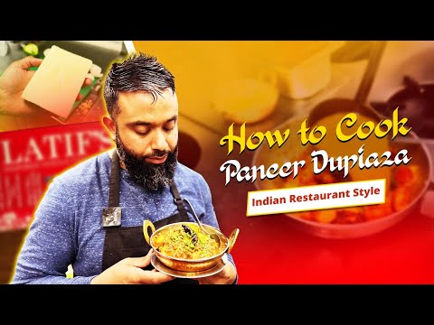 How to Cook Paneer Dupiaza | Tips & tricks for Maximum Flavour | (BIR)  Indian Cheese Recipe