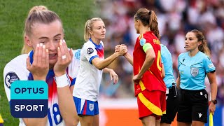 FULL SHOOTOUT: Women's EURO final decided by CRAZY shootout, including an indirect free kick 🤯