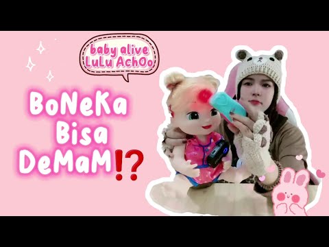 BONEKA BISA DEMAM⁉️BABY ALIVE LULU ACHOO❗