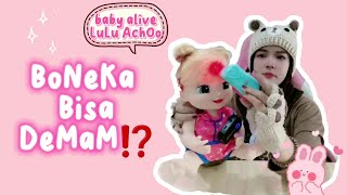 BONEKA BISA DEMAM⁉️BABY ALIVE LULU ACHOO❗
