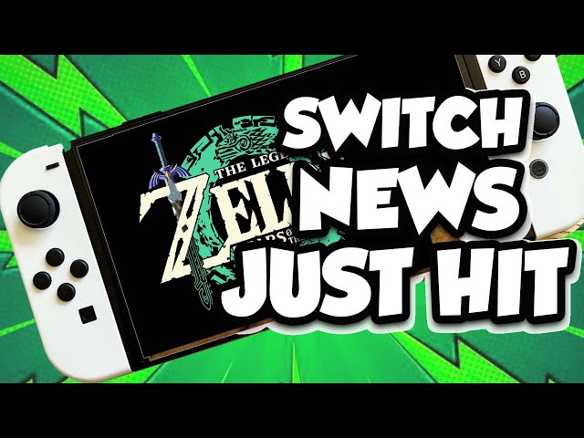 Nintendo Switch News JUST HIT!