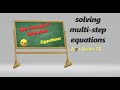 Mastering Multi-Step Equations with Inverse Operations