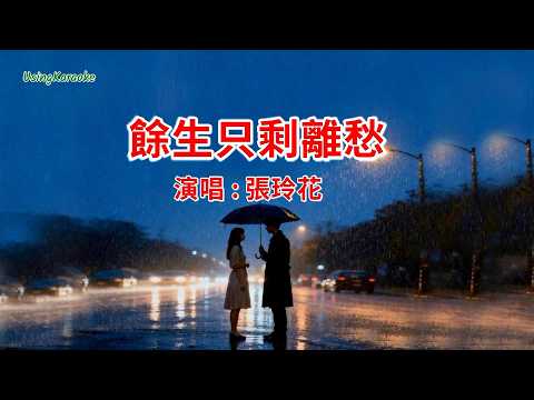 餘生只剩離愁-張玲花-演唱 KARAOKE