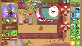 Passando do modo inestourável no Bloons Td 6