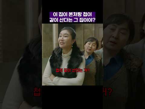 이 집이 본처랑 첩이 같이 산다는 그 집이야? #품위있는그녀 #shorts #드라마