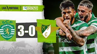 LOS LEONES lo LIQUIDAN con GOL COLOMBIANO al cierre | Sporting 3-0 Moreirense | Portugal 2025