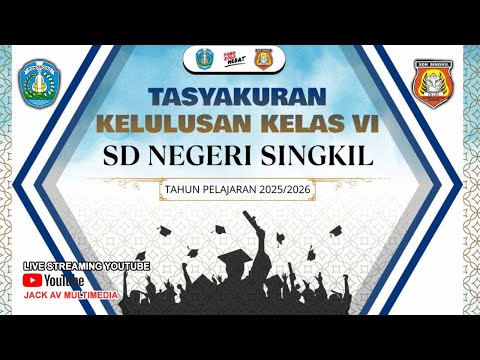 🔴 LIVE STREAMING TASYAKURAN KELULUSAN  KELAS VI SDN SINGKIL BALONG PONOROGO TH PELAJARAN 2024 / 2025