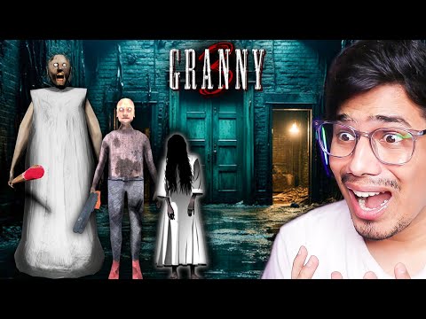 GRANNY GATE ESCAPE HORROR GAME 😱 | EXTREME