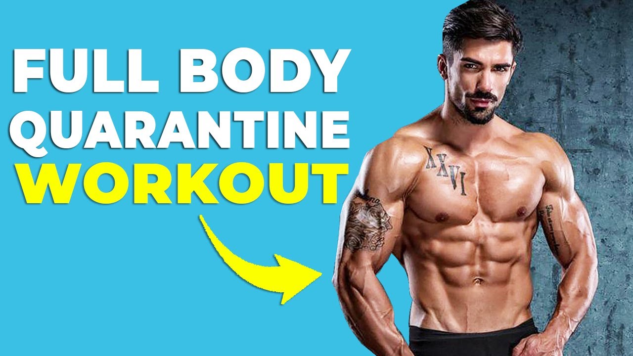 No Equipment Full Body Workout - Quarantine Bodyweight Workout - Alex Costa