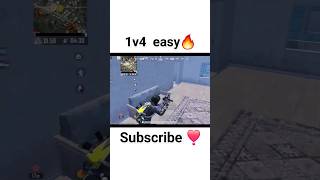 1v4 clutch easy 😈#shortfeed #viral #trending #youtubeshorts #bgmi #pubg #shorts