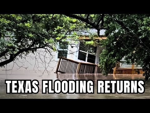 Dangerous Flooding Strikes the Lampasas River at Kempner, Texas | July 13, 2025