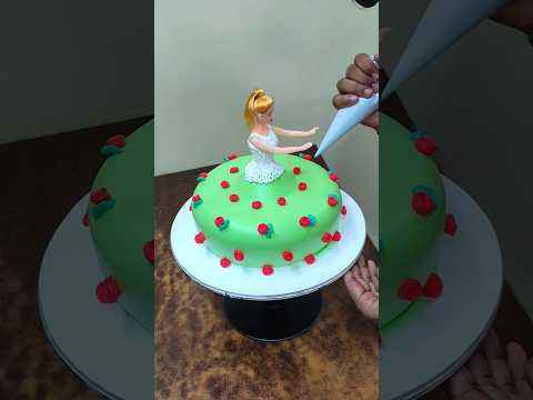Doll Cake design #youtubeshorts #shortvideo #trending #dollcake #dollcakedesign
