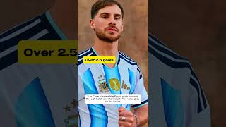 Argentina vs Egypt. 6 predictions for the champions vs the Pharaohs👇
