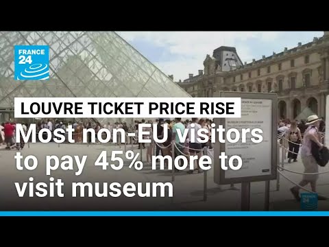 YouTube video thumbnail: Most Non-EU Visitors Will Pay 45% More to Visit Louvre