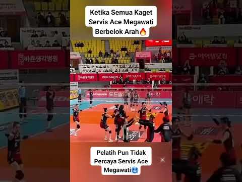 servis belok arah sang #megatron #vollyballputri #redsparks