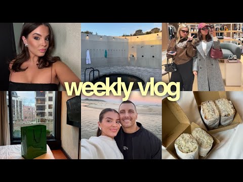 weekly vlog ๐ melb + syd, shopping, byron getaway, caesar chopped wrap!!