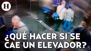 ¡Elevador se desploma en Plaza Mitikah! Esto debes hacer para sobrevivir a la caída de un elevador