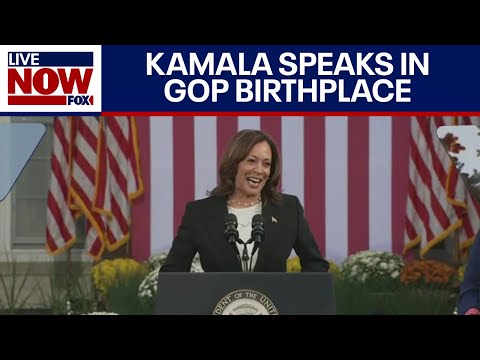 FULL SPEECH: Kamala speaks near Ripon Wisconsin, 1854 birthplace of GOP | LiveNOW from FOX